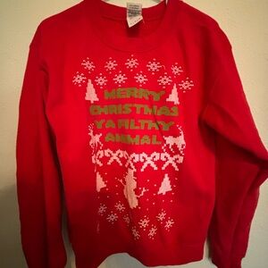 Gildan Heavy Blend Red Sweater